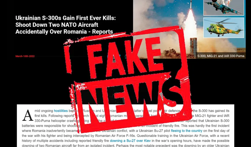 MApN dezminte informaţiile din presa rusă: MiG-ul şi elicopterul căzute în Tulcea nu au fost doborâte de rachete ruseşti