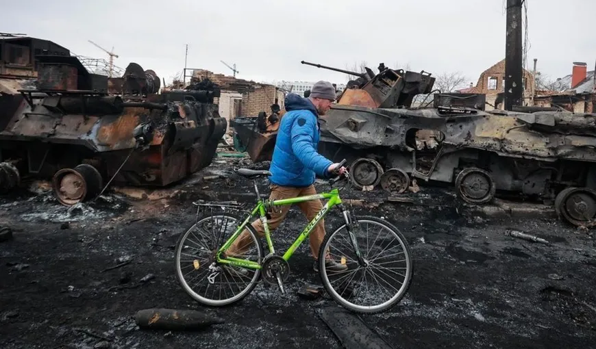 Război în Ucraina. Explozii puternice la Kiev şi în alte oraşe, se pregăteşte invazia terestră VIDEO