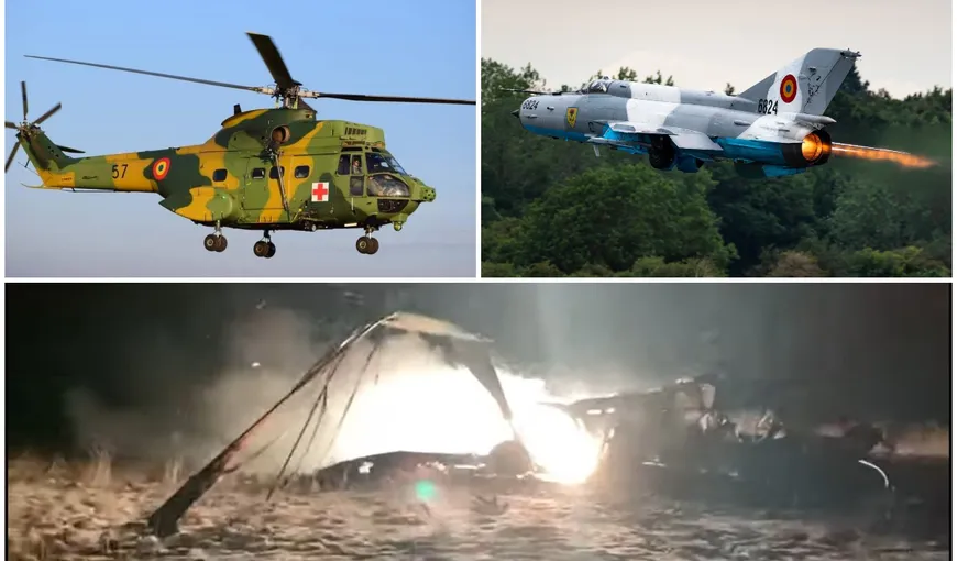 De ce s-au prăbuşit avionul MIG-21 LanceR şi elicopterul IAR-330 din Constanţa. MApN a dezvăluit cauzele accidentelor aviatice