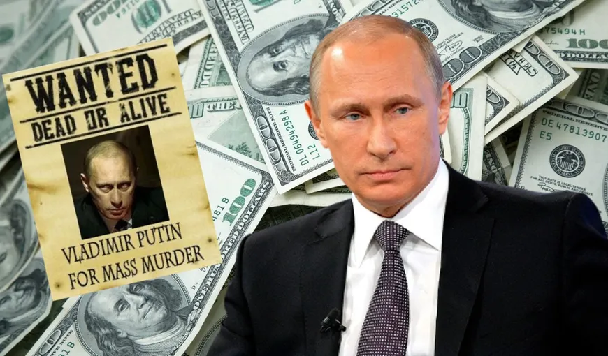 Recompesă de un milion de dolari promisă de un afacerist rus pentru cine îl arestează pe Vladimir Putin! „Căutat. Mort sau viu”