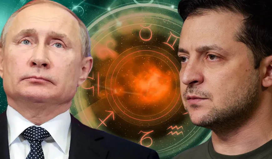 Analiză astrologică Putin vs Zelenski: Putin are o pedeapsă karmică, Zelenski are energie negativă