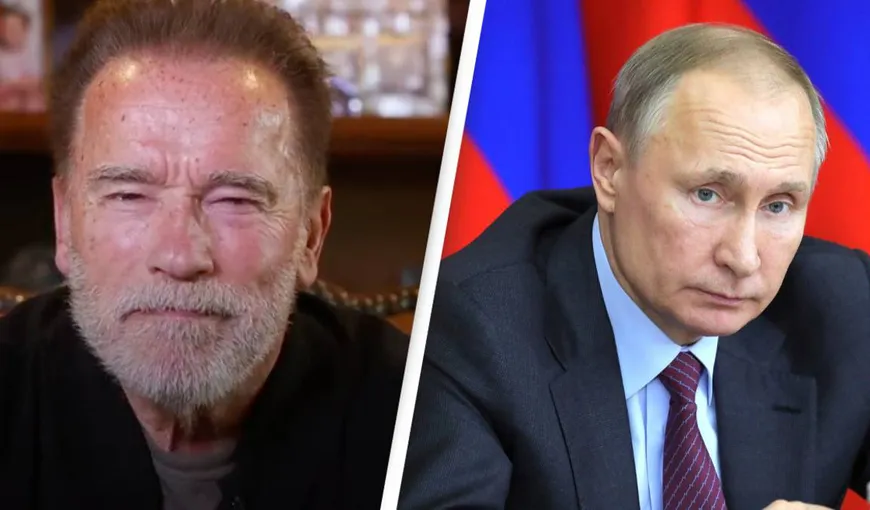 Arnold Schwarzenegger, ultimatum pentru Vladimir Putin! Ce le-a transmis celebrul actor fanilor săi din Rusia VIDEO