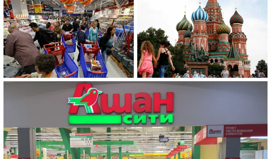 Lanţul de hypermaketuri Auchan refuză să iasă de pe piaţa din Rusia: „Ar însemna pierderi de locuri de muncă, nu pace”