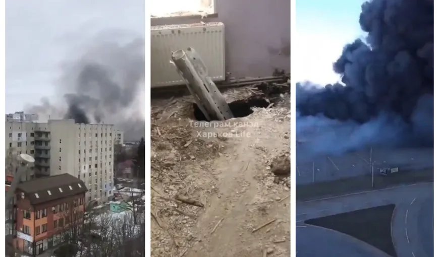 Război în Ucraina, ziua 16. Institut nuclear de lângă Harkov, bombardat! Ucraina a pierdut orice contact cu centrala de la Cernobîl