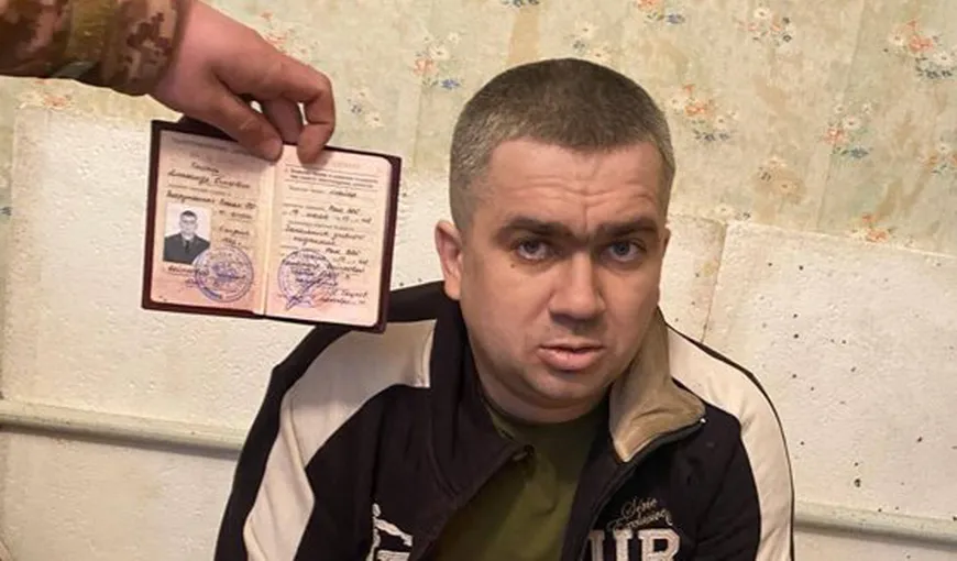 Ucraina: Un înalt ofiţer Forţelor Armate Ruse a fost capturat. Avea lenjerie intimă şi şosete cu inscripţia: „Forţele Armate ale Ucrainei”