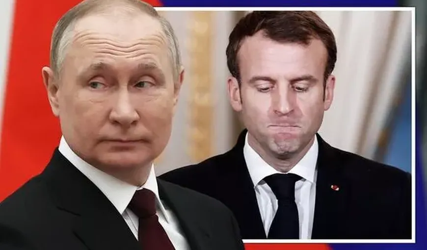 Emmanuel Macron, o nouă discuţie cu Vladimir Putin pentru a opri războiul. Liderul de la Kremlin acuză Ucraina de „crime de război”