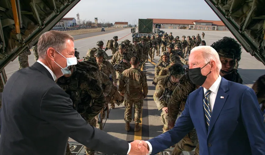 Joe Biden trimite mii de militari în România. Se consolidează flancul estic NATO din cauza războiului din Ucraina