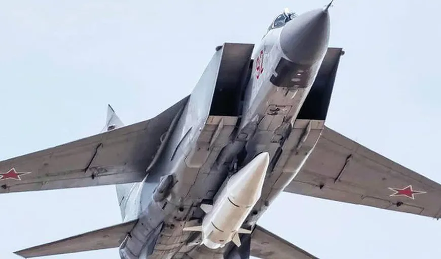 Rusia a atacat Ucraina cu rachete Kinjal. Zelenski aşteaptă să contraatace cu rachete Patriot