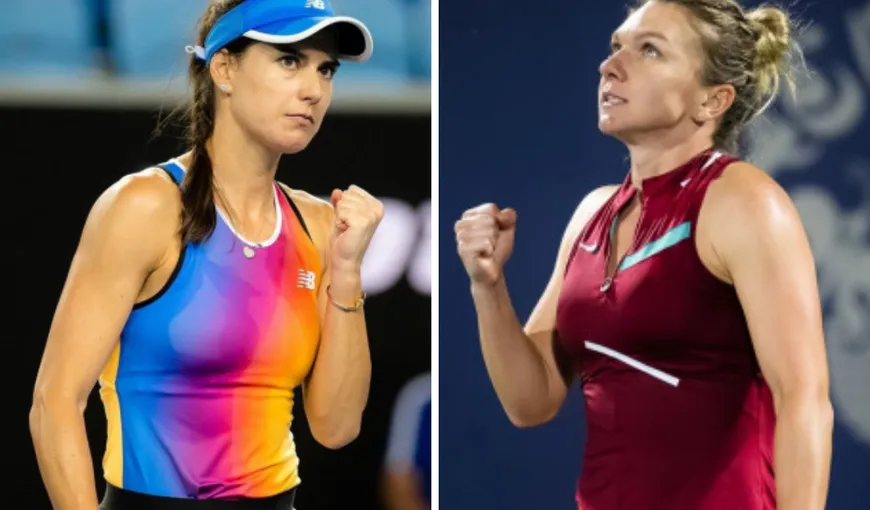 Duel românesc la Indian Wells 2022: Simona Halep şi Sorana Cîrstea se bat pentru un loc în sferturi