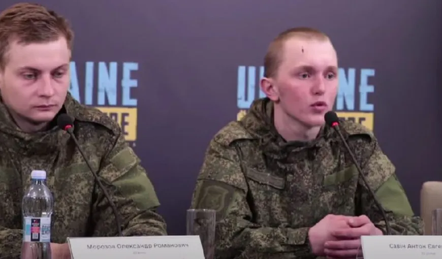 Dezvăluiri incredibile ale unui soldat rus capturat de ucraineni: „Am fost băgați în tancuri și ne-am trezit în Ucraina. Putin e un mincinos și un criminal de război”