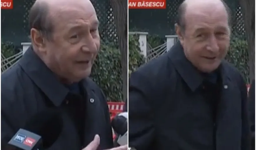 Traian Băsescu, prima ieşire de la revenirea în România: „Mă simt foarte bine”. De ce boală a fost tratat fostul preşedinte şi unde se vor muta VIDEO