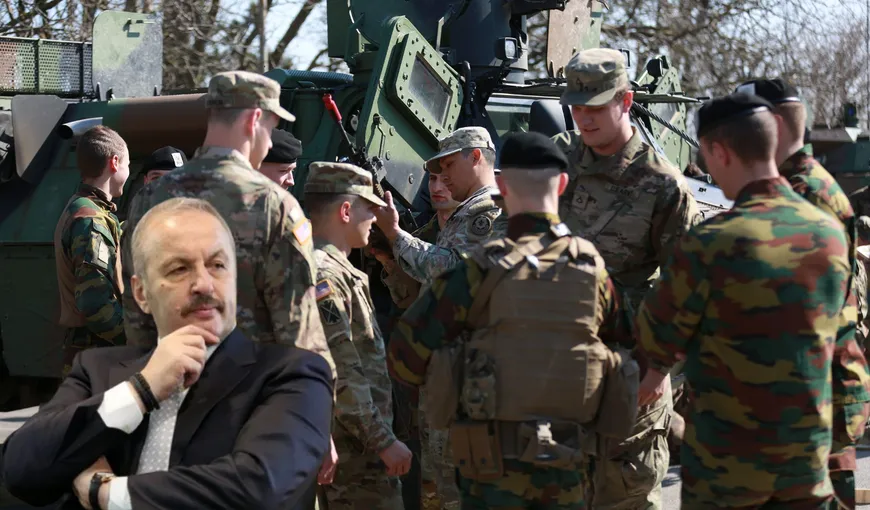 Vasile Dîncu anunţă câţi militari străini vor fi aduşi în România. „Nu vor fi toţi la Kogălniceanu, probabil vor fi şi în alte zone”