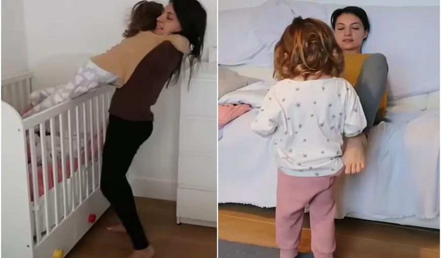 O mamă a impresionat tot internetul după ce a povestit cum are grijă de fiica ei. Femeia s-a născut fără brațe!