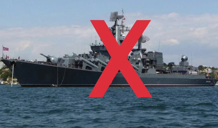 Comandantul navei Moskva, care a dat ordinul de atacare a Insulei Şerpilor, a murit în explozie