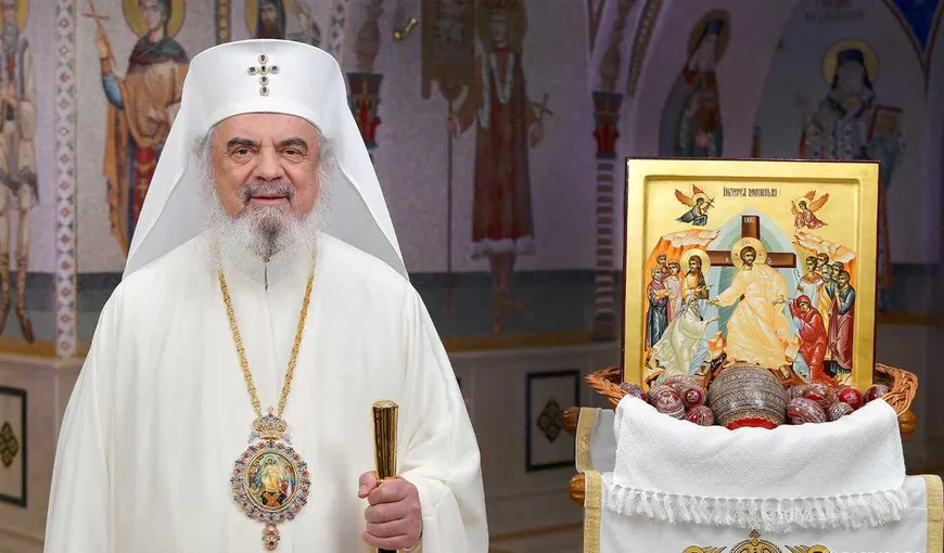 Patriarhul Daniel, mesaj de Paște pentru români / Ce a declarat liderul BOR despre războiul din Ucraina (VIDEO)