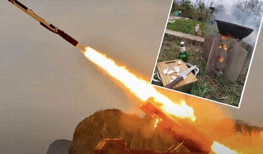 Rachetele lui Putin, transformate în grătare pentru mici și cârnați în Ucraina. Reacția SUA (FOTO)
