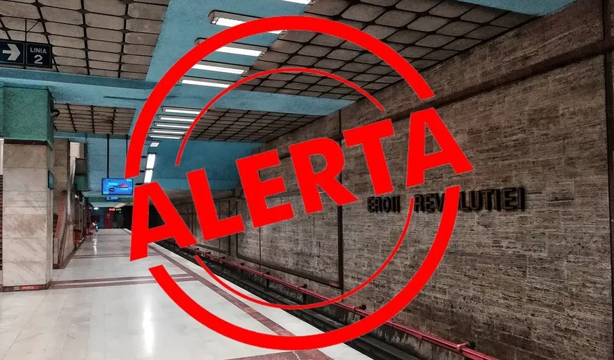 Probleme la metrou pe Magistrala 2 din cauza unui bagaj suspect. Călătorii au fost evacuaţi