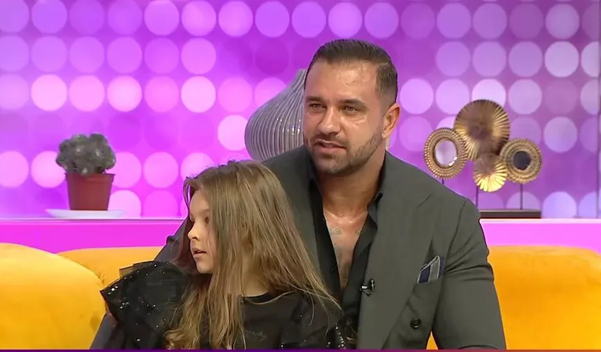 Alex Bodi, prima apariţie la TV alături de fiica lui cea mică. Selena, petrecere colorată la 5 ani VIDEO
