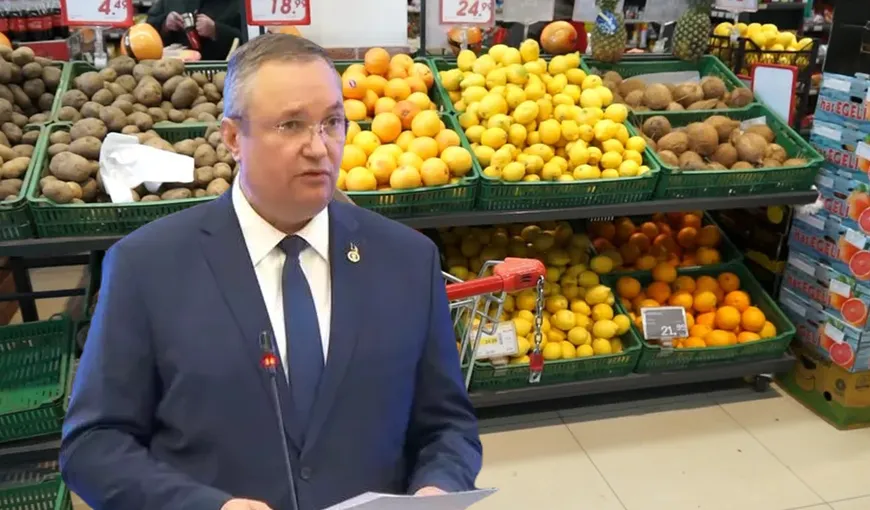 Nicolae Ciucă, anunţ oficial despre creşterea preţului la alimente: „Vom supraveghea să se evite specula”
