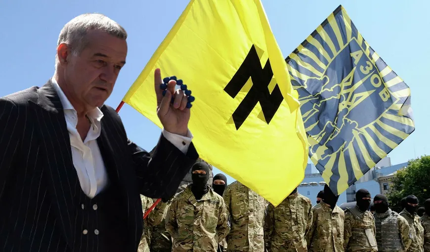 Gigi Becali şi-a pus în cap toată Ucraina: i-a numit „nazişti” pe soldaţii din regimentul Azov! Dinamo Kiev a anulat amicalul cu FCSB
