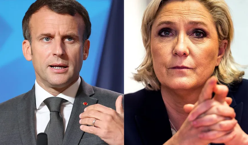Emmanuel Macron câştigă teren în sondaje în faţa lui Marine Le Pen. Ce avans are acum preşedintele în exerciţiu