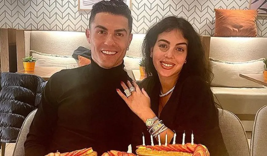 Prima imagine cu fetiţa lui Cristiano Ronaldo şi a Georginei: „Ne bucurăm de micuța care a venit în viețile noastre”