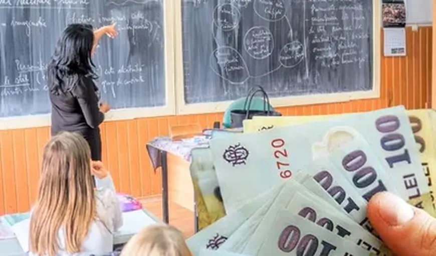Veste bună pentru profesori! Ministerul Educaţiei anunţă că va plăti, de la 1 noiembrie, sumele restante din sporuri sau majorări
