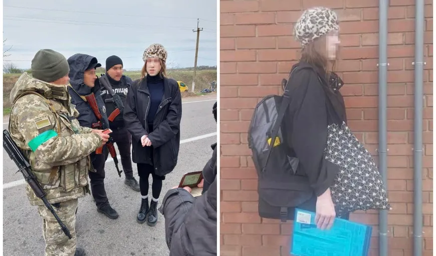 Ucrainean prins încercând să iasă din țară îmbrăcat în haine de femeie. L-au dat de gol bagajele