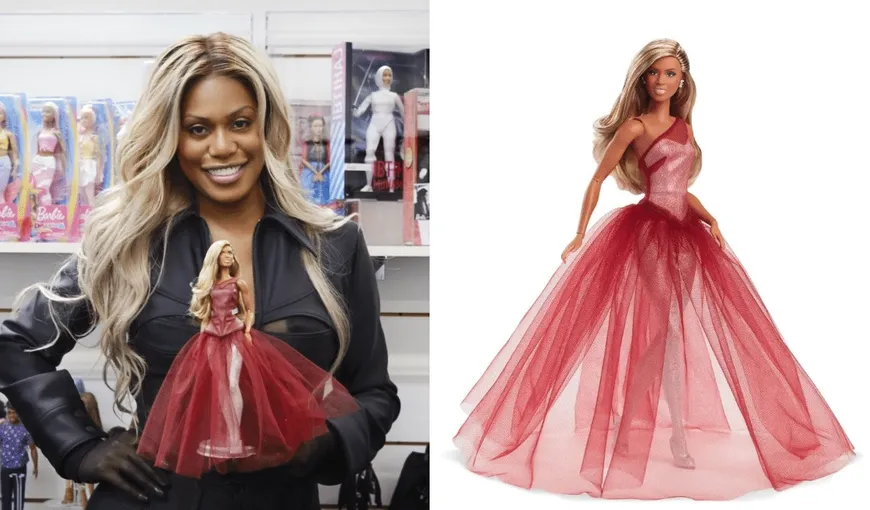 Prima păpuşă Barbie transgender din istorie a apărut pe piaţă. Sursa de inspiraţie este actriţa Laverne Cox
