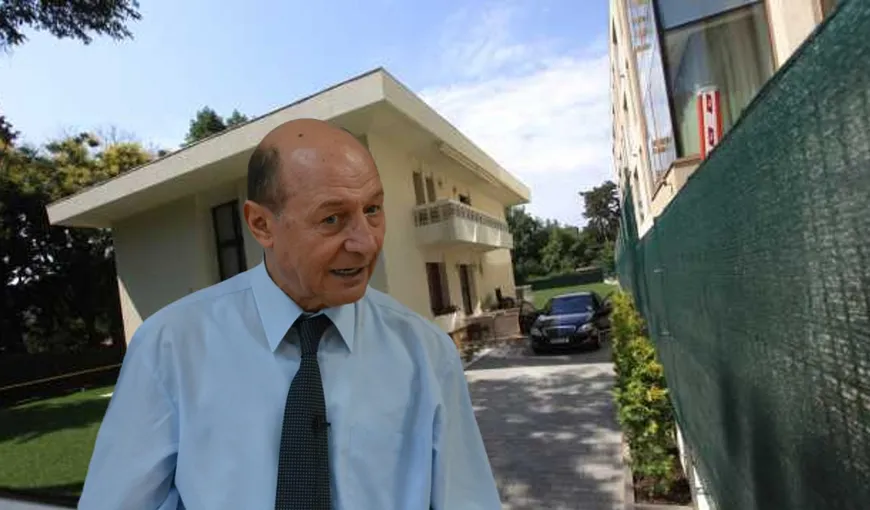Traian Băsescu a primit somaţia de evacuare, dar nu se mută din vila din Gogol: „Nu am terminat de semnat contractele pentru energie electrică, apă, gaze”