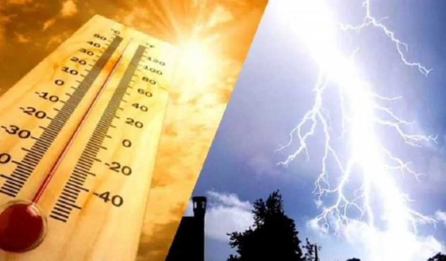 Prognoza meteo 5 iulie 2022. Căldura va persista în toată ţara. Meteorologii anunţă temperaturi record în România. Spre seară vin furtunile