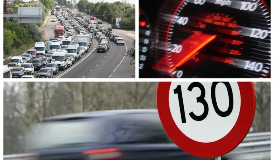 Codul rutier 2022 modificat. Se schimbă limitele de viteză în afara localităţii. Legea a fost promulgată