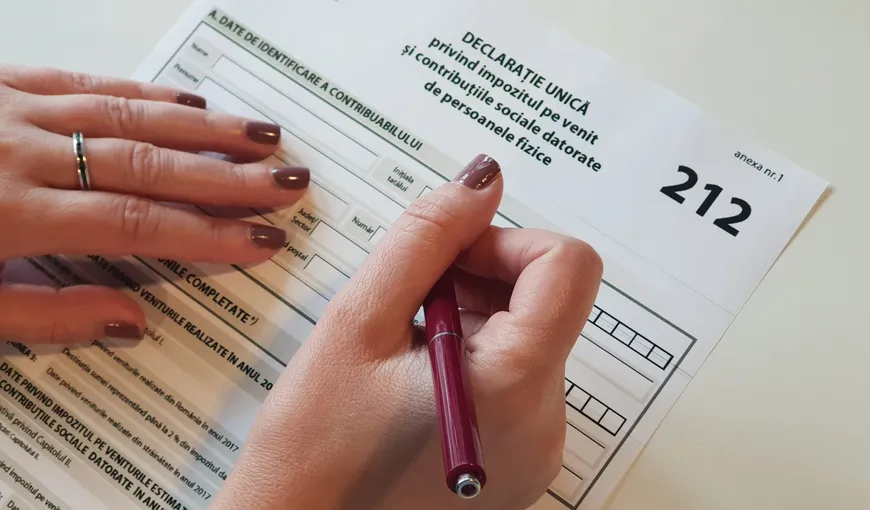 Declaraţia unică de venit 2022. Milioane de români riscă amenzi dacă nu depun documentul până pe 25 mai. DESCARCĂ formular
