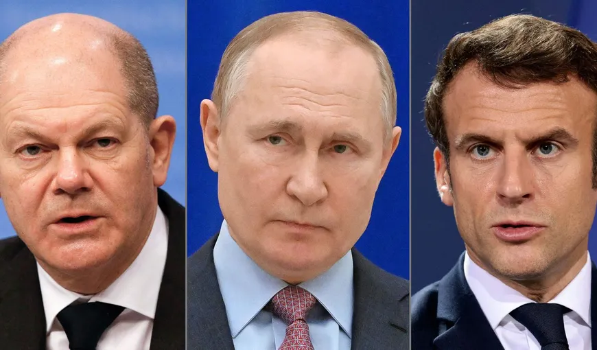 Putin, somat de Franţa şi Germania să încheie războiul. Avertismentul liderului de la Kremlin