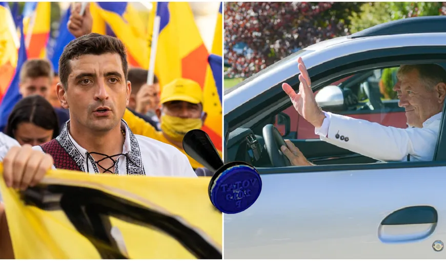 George Simion (AUR) scoate românii în stradă: „Trebuie să blocăm planurile absurde ale lui Klaus Iohannis!”
