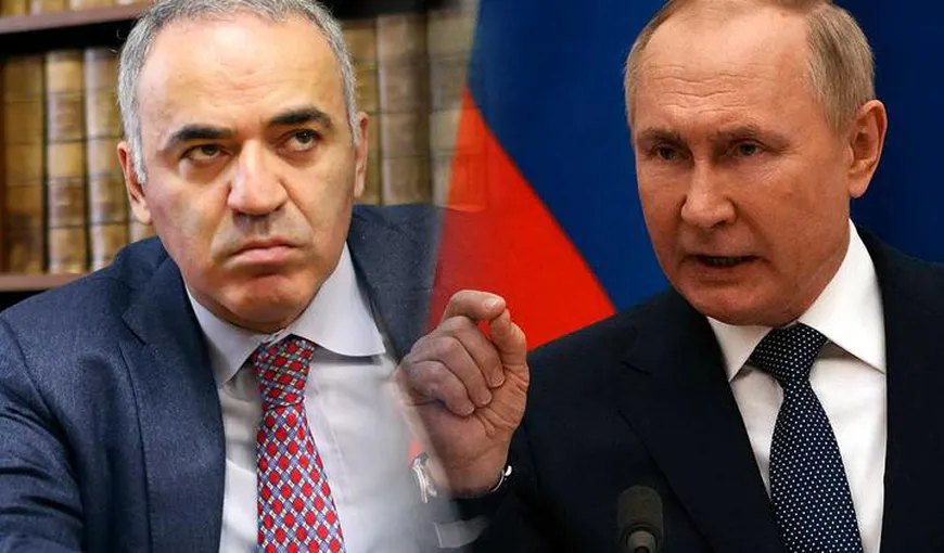 Garry Kasparov îl atacă pe Vladimir Putin de la Bucureşti. „Nu știu dacă este bolnav. Probabil că da, nu arată bine”
