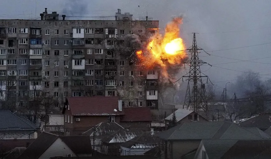 Bombardamente intense în estul Ucrainei, se cutremură pământul. Ruşii au ucis civili şi au provocat mari distrugeri