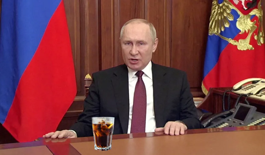 Coca-Cola, reinventată în Rusia. Cum se numește băutura consumată de Vladimir Putin (VIDEO)