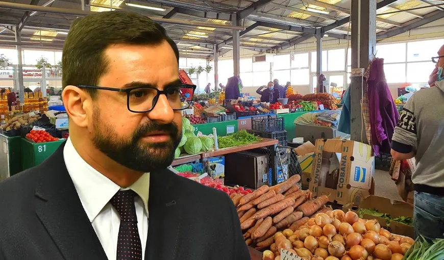 Ministrul Adrian Chesnoiu le declară război samsarilor din pieţe. Soluţia pe care a găsit-o ca să ajute producătorii