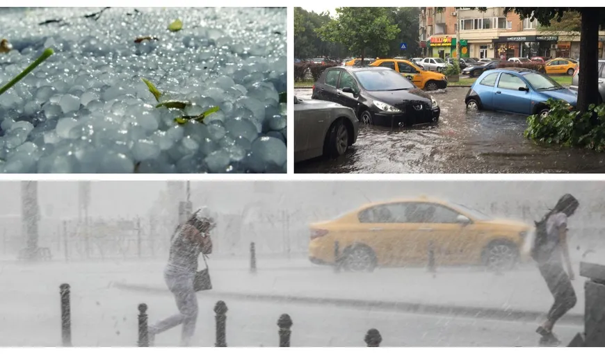 Revin furtunile puternice în România! Meteorologii au emis cod galben