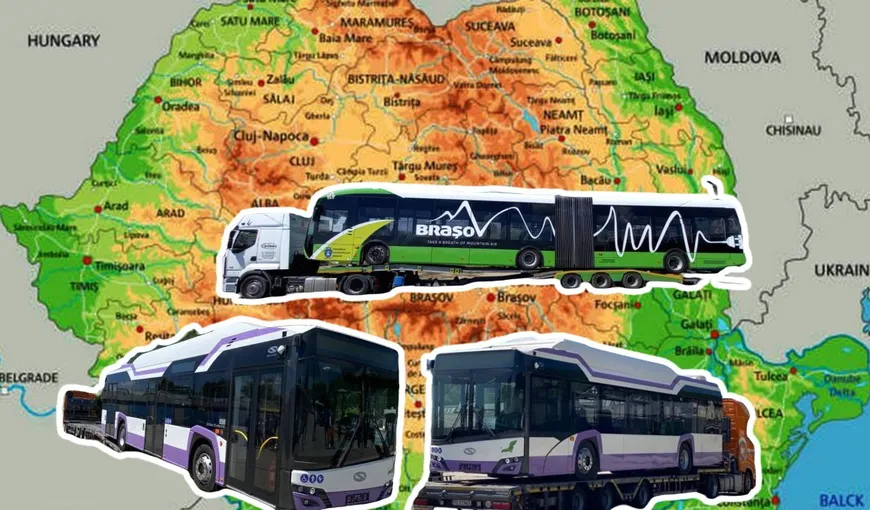 Oraşele din România care au cumpărat şi primit autobuze electrice înaintea Capitalei. Cum a dat Nicuşor Dan vina pe birocraţie