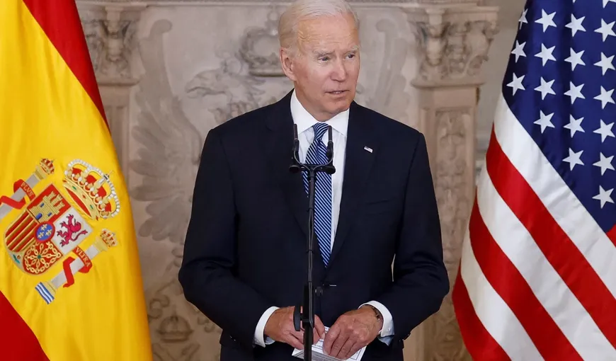 Joe Biden, o nouă gafă la Summitul de la Madrid. A confundat Suedia cu Elveţia, vorbind despre extinderea NATO