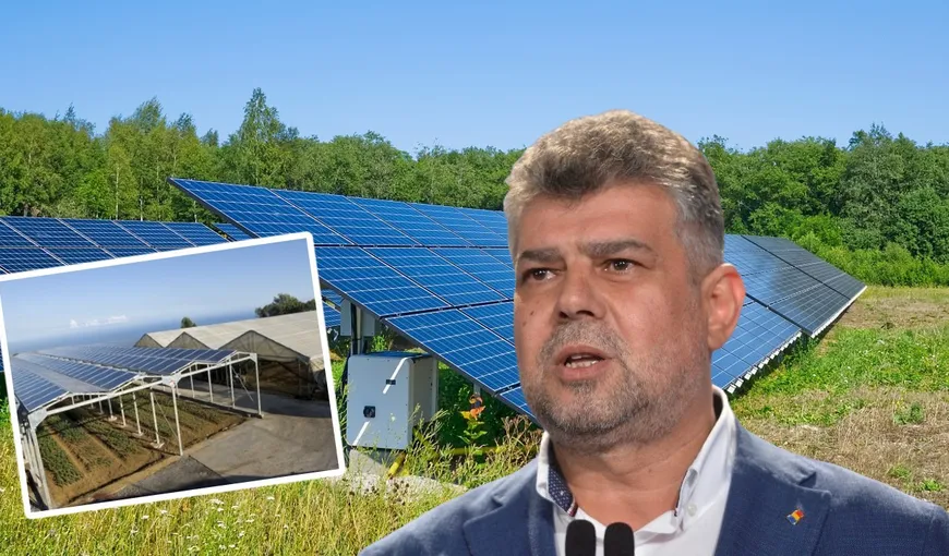 Bani pentru panouri fotovoltaice în agricultură şi producţie. Marcel Ciolacu: „Vom avea suficiente alimente la preţuri accesibile pentru toţi românii”