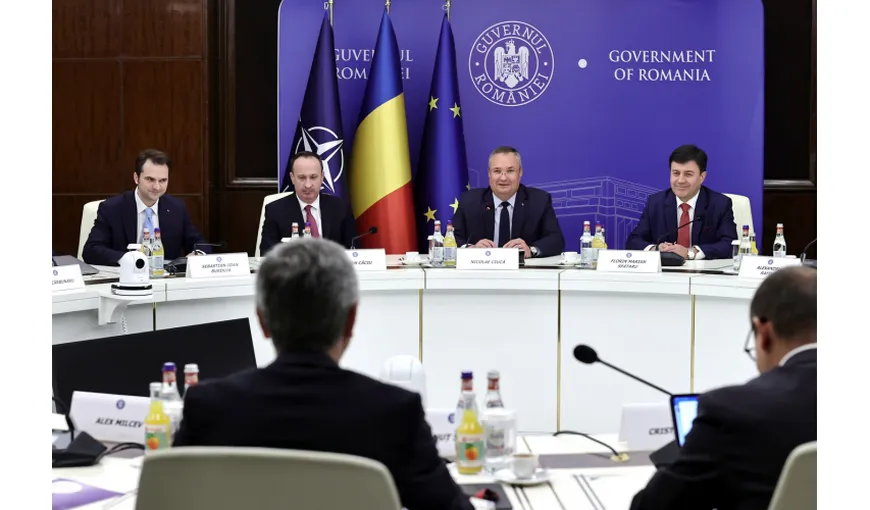 Nicolae Ciucă, după întâlnirea cu reprezentanţii Camerei de Comerţ a SUA: „Ne dorim să creştem credibilitatea României ca o ţară a investiţiilor şi a unui mediu de afaceri stabil”