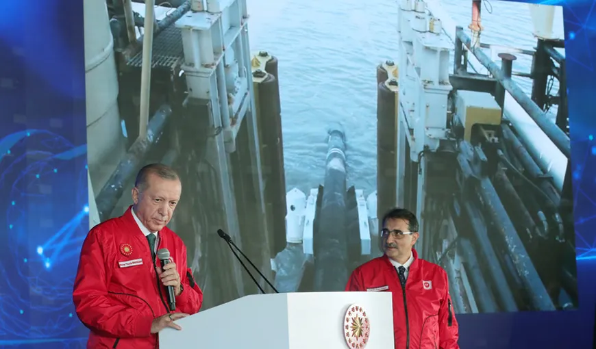 Turcia ia faţa României. Ankara a lansat luni exploatarea gazelor naturale din Marea Neagră