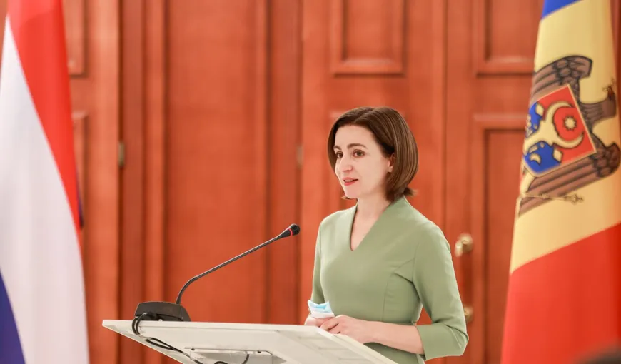 Maia Sandu îl sfidează pe Putin. Preşedintele a promulgat legea care interzice difuzarea emisiunilor de ştiri din Rusia în Republica Moldova
