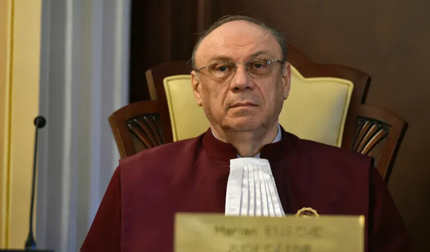 Marian Enache, noul preşedinte al Curţii Constituționale. A fost consilier prezidențial al lui Iliescu, deputat, ambasador și judecător