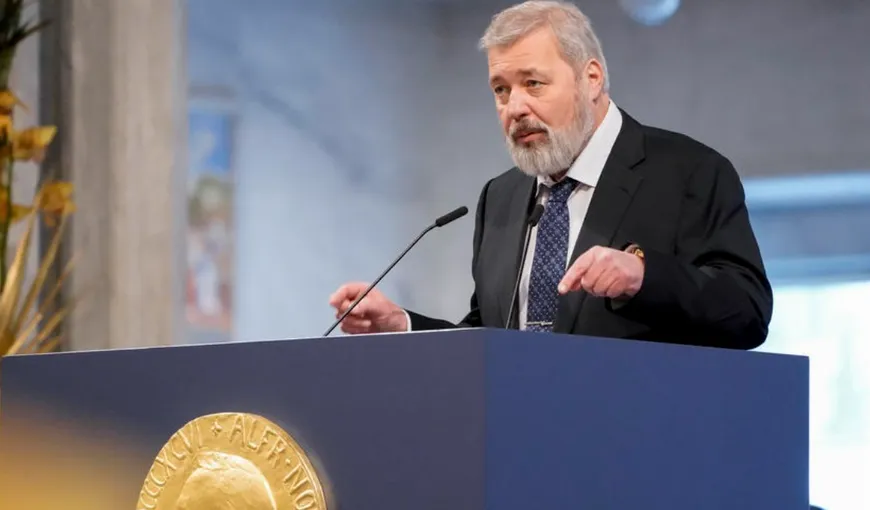 Un rus, câştigător al Premiului Nobel pentru Pace, îşi scoate medalia la licitaţie, pentru a-i ajuta pe copiii ucraineni. El donează cauzei şi o jumătate de milion de dolari