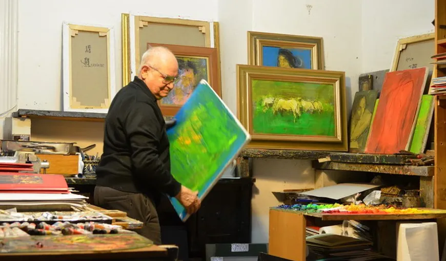 Un pictor celebru a murit la 91 de ani. Va fi înmormântat la Mănăstirea Cernica