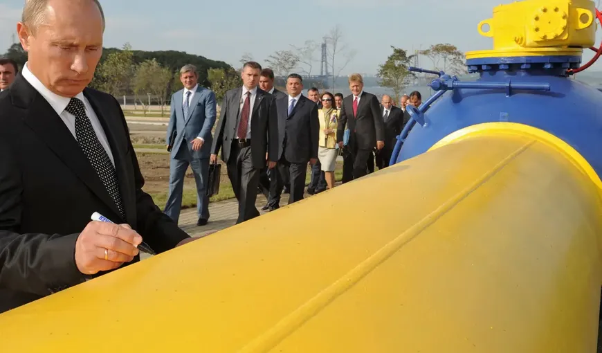Rusia începe războiul energetic cu UE. Gazprom diminuează livrarea către unul dintre pilonii Uniunii de miercuri